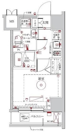 LUMEED横濱南の物件間取画像